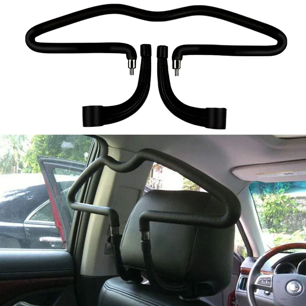 

Car Seat Coat Rack Auto Headrest Interior Clothes Hanging Holder Stand Travel Jackets Bags Hangers Hook Accessories Tool Storage