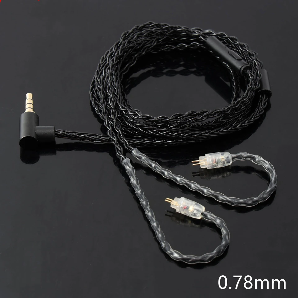 JCALLY JC08S Oxygen-free copper upgrade 5N OFC wire 8 Shares 2Pin