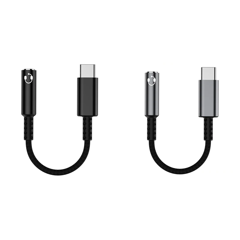 

Переходник USB Type C на 3,5 мм для наушников, цифровой аудио адаптер, преобразователь USB C на 3,5 мм кабель для наушников Aux