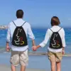 Custom Mickey Mouse Drawstring Bags for Training Yoga Backpacks Women Men Sports Gym Sackpack 6