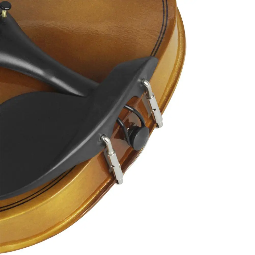 Acoustic Violin With Bow Rosin Carrying Box Solid Wood Basswood Violin For Orchestra Concert Band Beginner