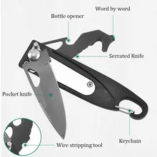  Mini Tourist Folding Knife Keychain Pocket Knife Survival Camping Multitool Mini EDC Tools Hiking Outdoor Equipment Gadgets 