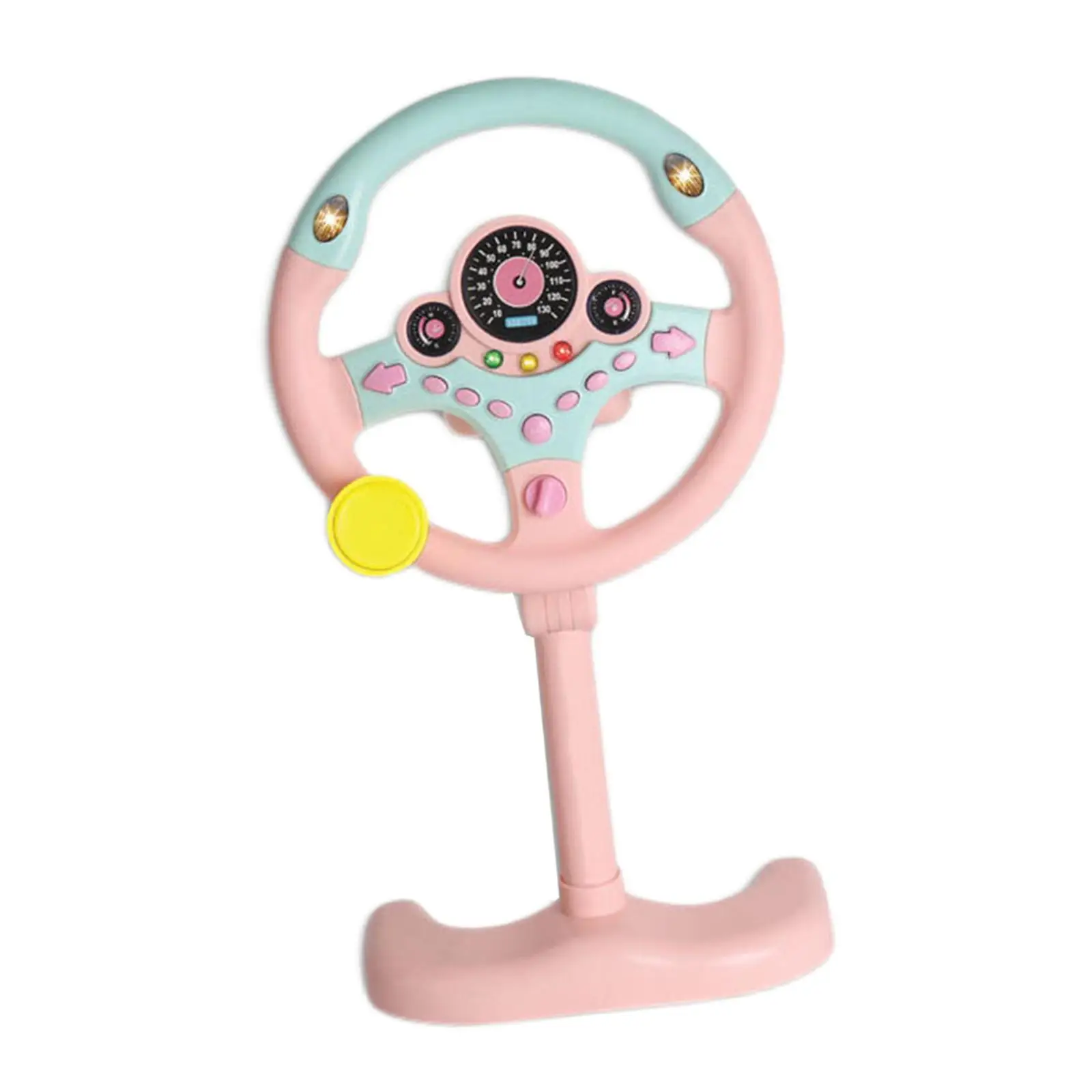 Simulated Steering Wheel for Kids with Light Gifts Sounding Toy 3