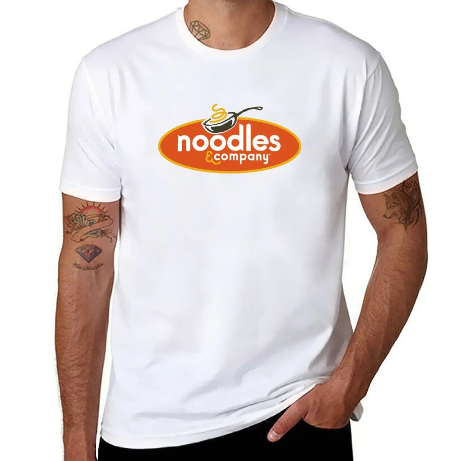 

noodles & company T-Shirt Blouse plain plus size tops men clothings