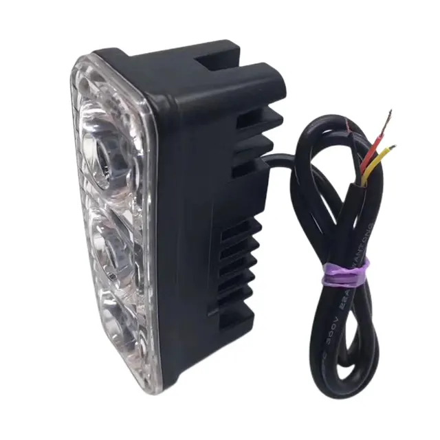 3LED Car Daytime Running Light Waterproof Auto LED Work Light 12V Car LED Warning Light for Car SUV Sedan for Automobile Vehicle 5