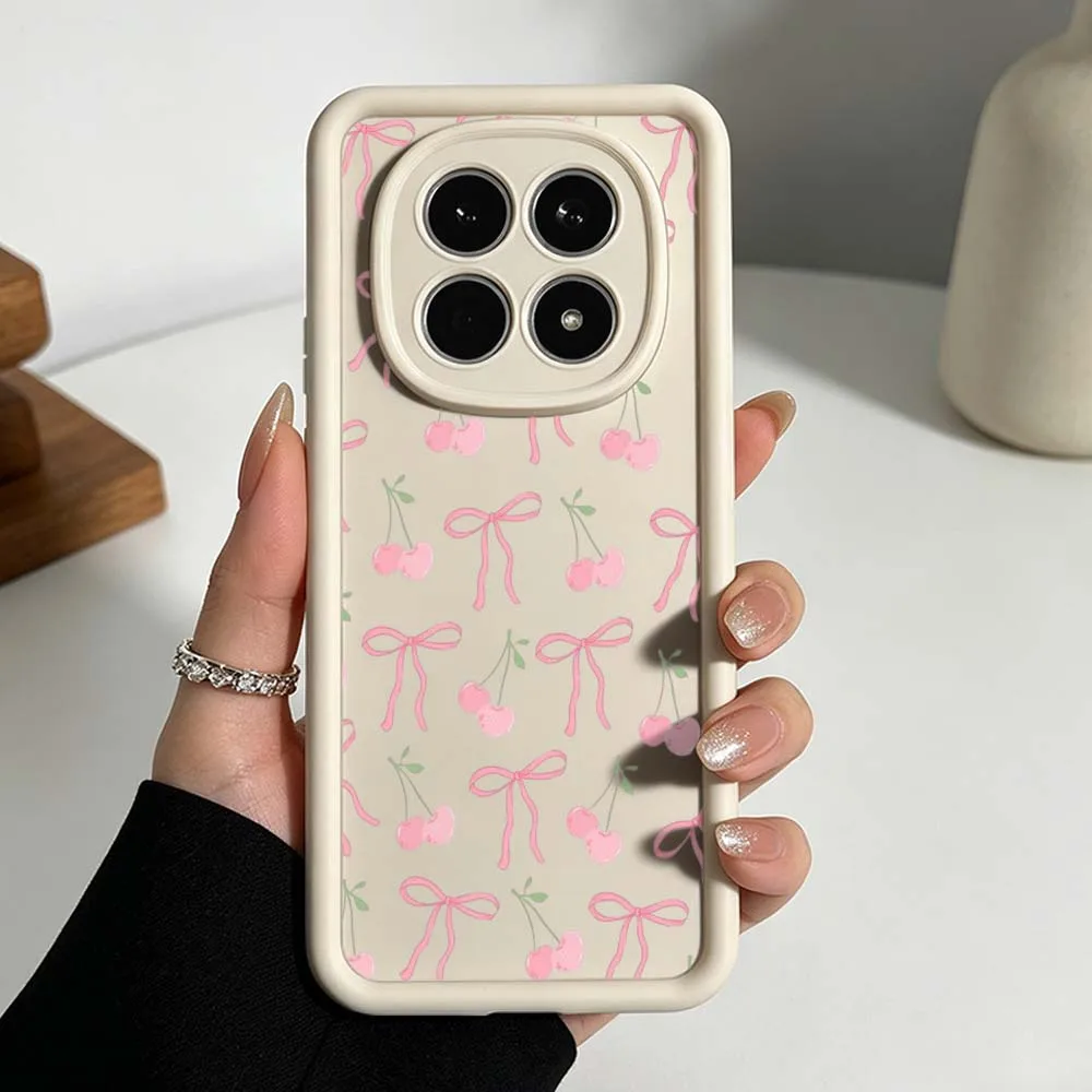 Elegant Cherry Pattern Ladder Phone Case Cover