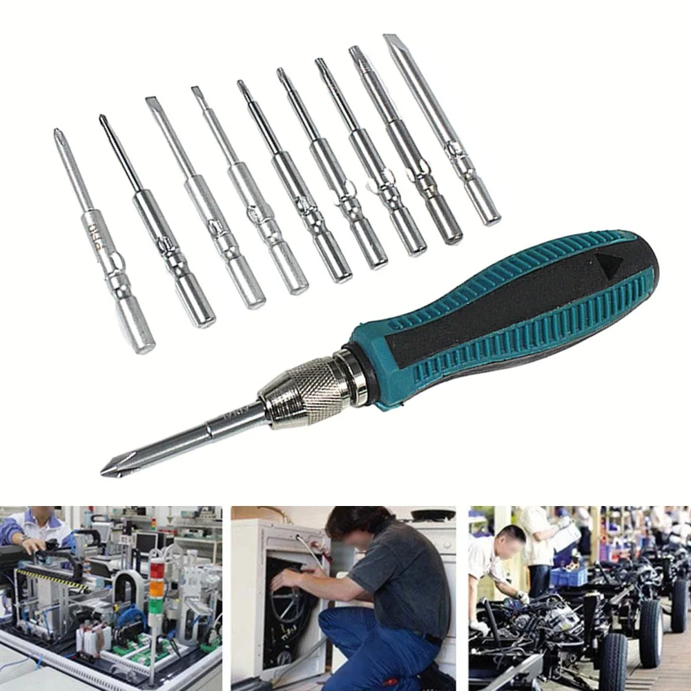 

Precision Screwdriver Set Slotte Torx Cross Screwdriver Bits 801 5mm Round Shank Manual Maintenance Tools Hand Tools