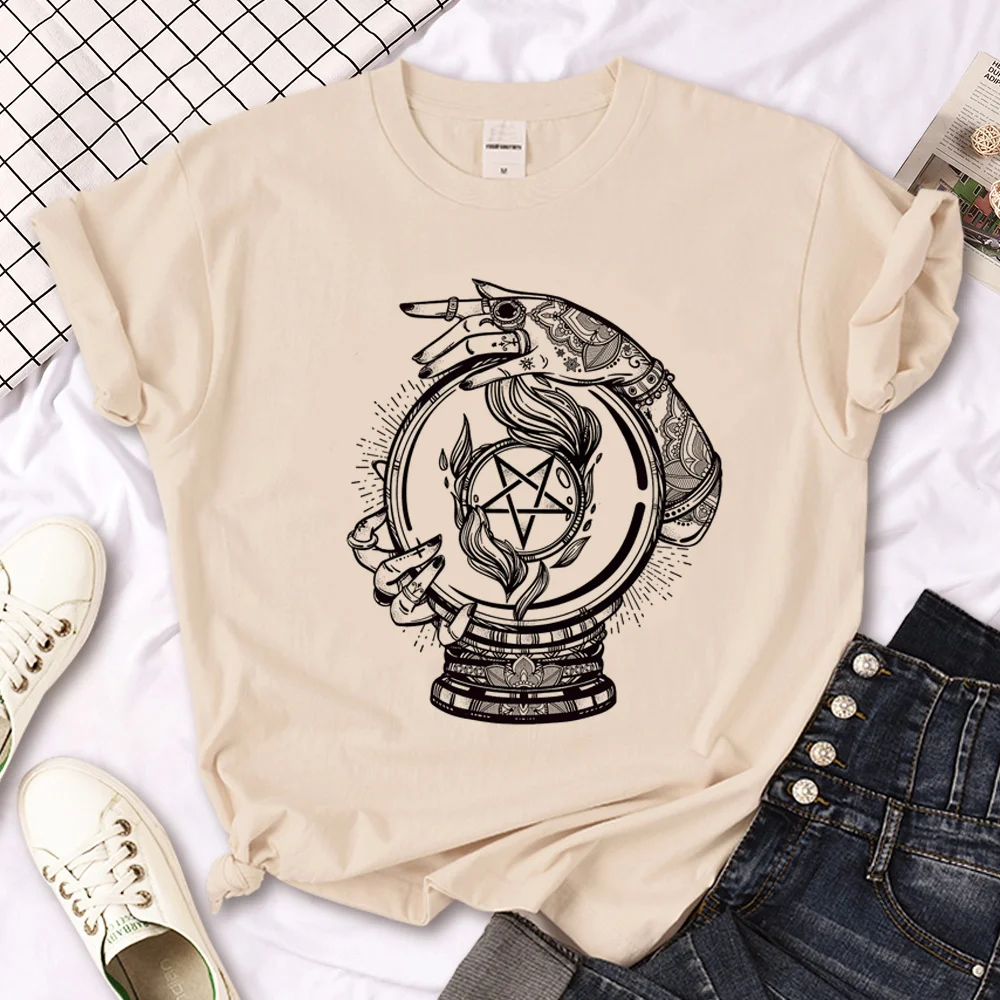 Witch Triple Moon Gothic Sun T-shirt 