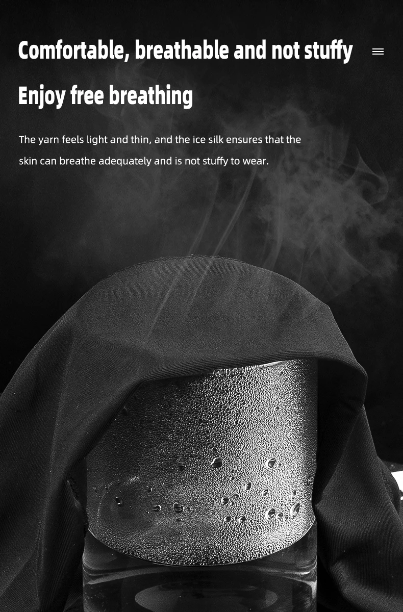 breathable summer riding mask