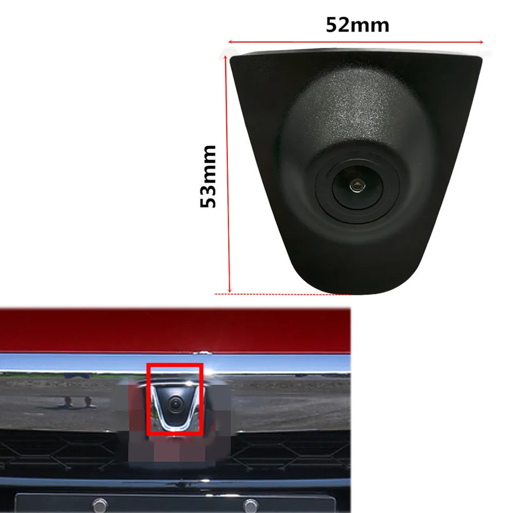 Yifoum Hd Ccd Car Front View Parking Night Vision Positivo Impermeabile Logo Camera Per Honda Accord Cv1 Cv2 Cv3 2018 2019 2020