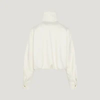 Veste en peluche à col haut pour femme, coupe ample et décontractée, authentique Adidas, hiver, KH2662 4