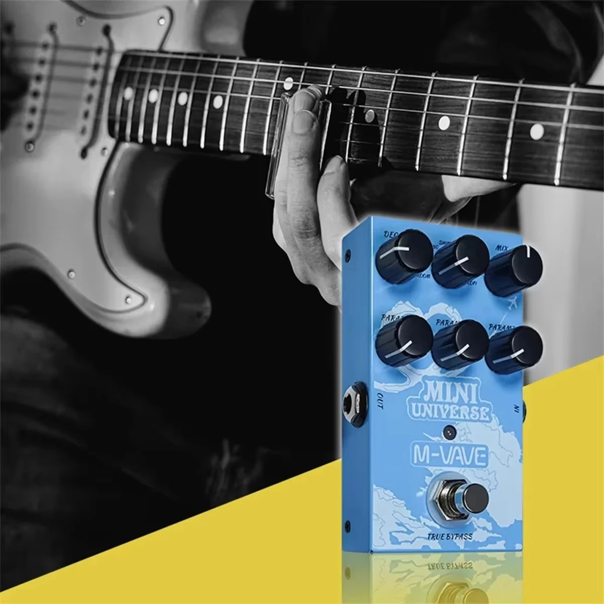 Elemental Digital Delay Guitar Pedal – 9 Dynamic Effects with Tap & Hold Functionality