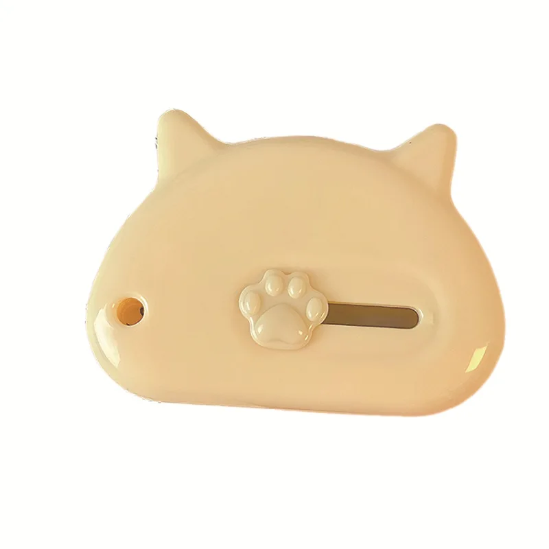 Mini Cartoon Kitten Letter Opener for Kids Kawaii Cat Paw Stationery Paper Cutter Portable Box Cutter Student School Supplies