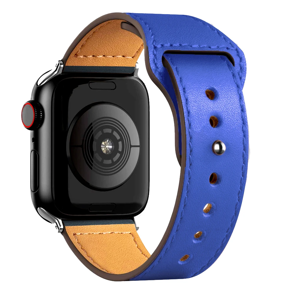 Premium Leather Strap for Smartwatch Bands - Elegant and Durable Bracelet Replacement
