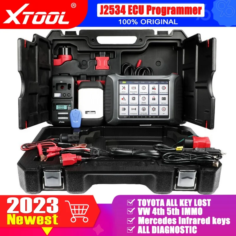 Программатор ЭБУ XTOOL A80pro, двунаправленный, с J2534 PK 908P