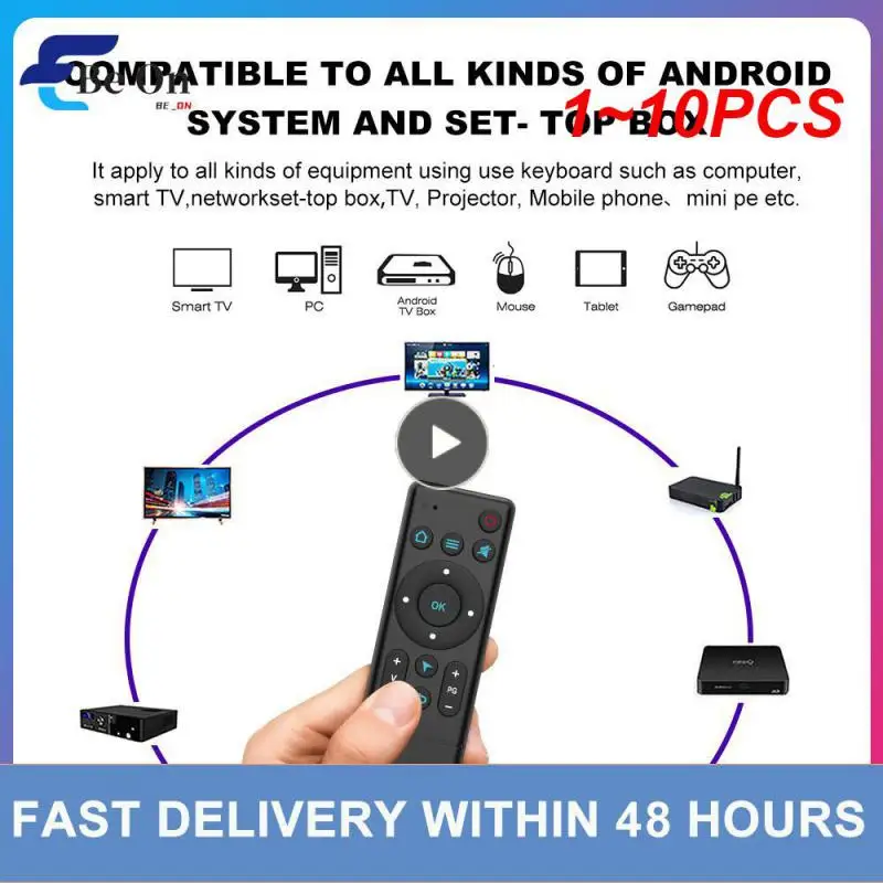 

1 ~ 10 шт. Android 11 Box Amlogic S905Y4 TV Stick X98 S500 AV1 Четырехъядерный 4K 60fps Dual Wifi BT Android 11,0 медиаплеер Dongle