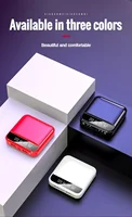 Mini Power Bank 300000mAh, chargeur portable, écran miroir, LED numérique, batterie externe pour iPhone Xiaomi Huawei Samsung 3