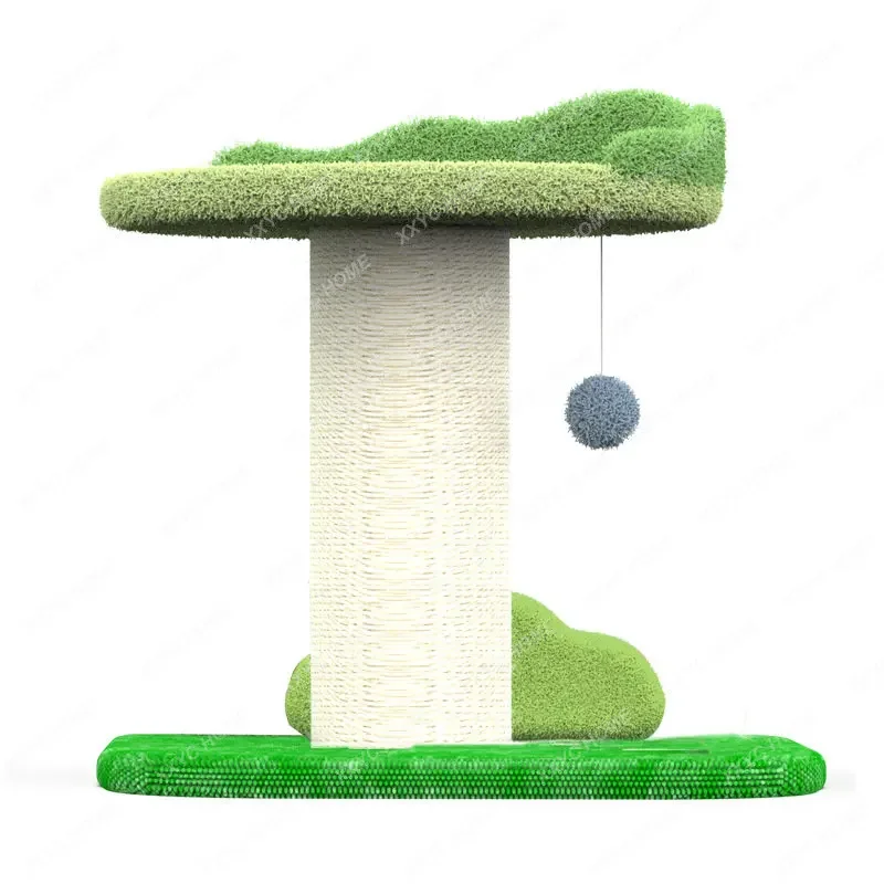 Cat Climbing Frame Cat Litter Tree Integrated Scratch Board Jumping Platform Rack Scratching Pole Young Supplies