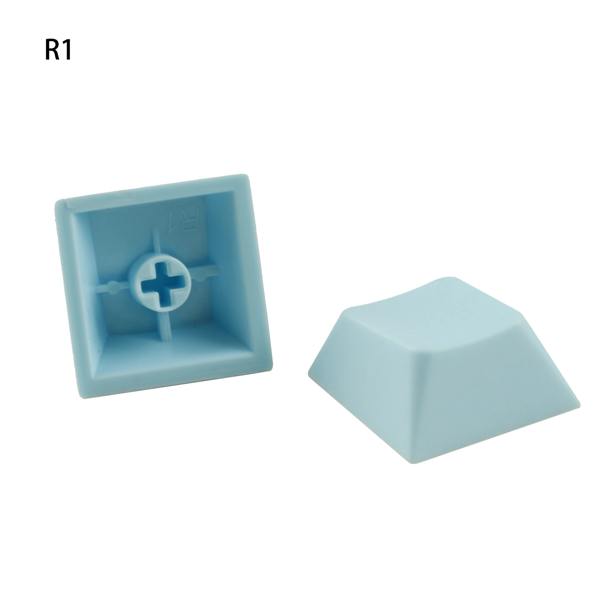 Cherry Profile Blank Thick PBT Alphanumeric Custom Keycaps Set - 20 Pieces