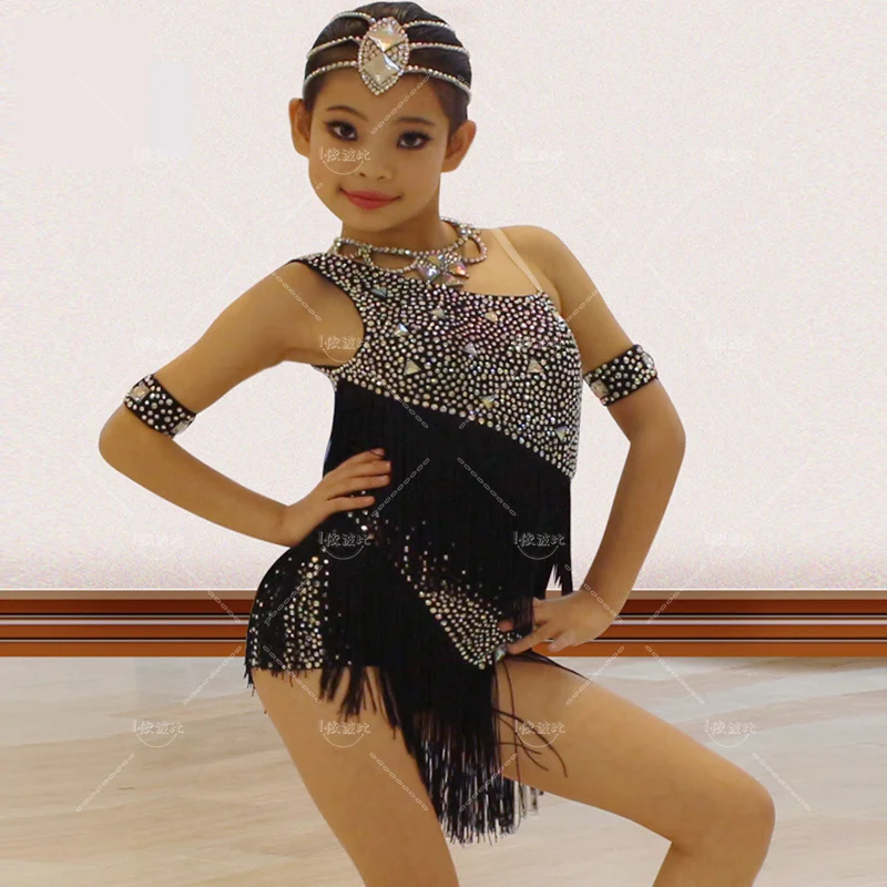 Lidya Dance Costumi Latino Americano Frange Abiti Per Balli