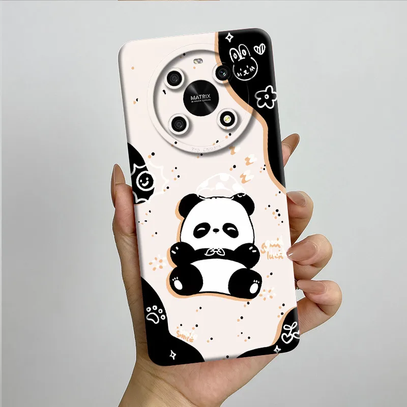 Sweet Painted Soft Silicone Phone Case - Cute Printed Design Cover