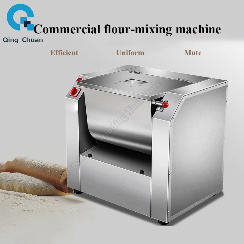 Dough kneading machine Fully automatic intelligent stainless steel commercial bakery factory 25kg-50kg dough