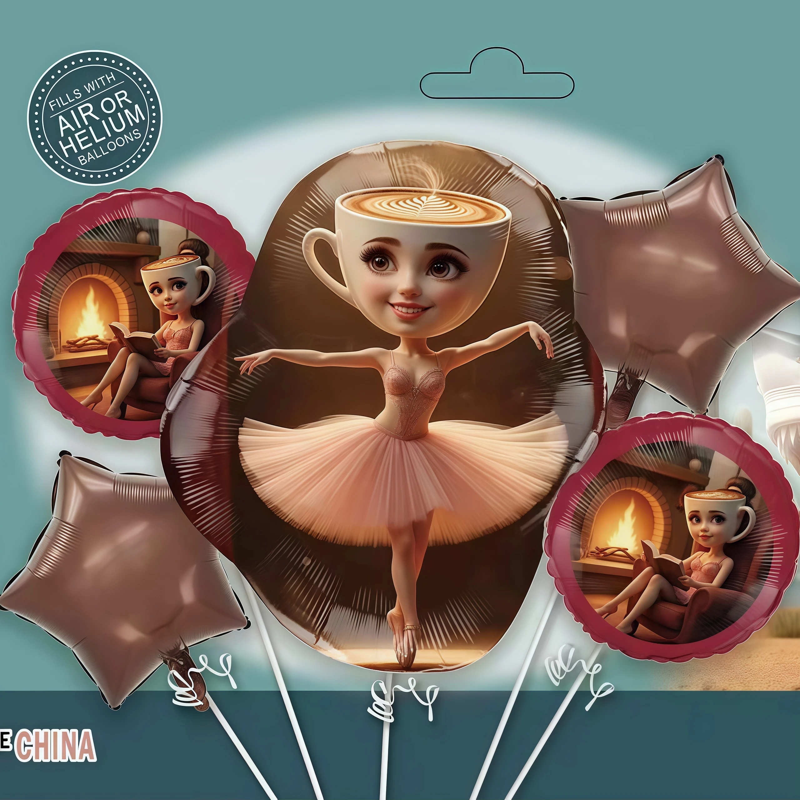 Italienische Brainrot-Luftballons, Geburtstagsdekoration, Tung, Sahur, Tralalelo, Tralala, Babyparty, Globos, Luftballons, Partyzubehör, Geschenke – Detail 8