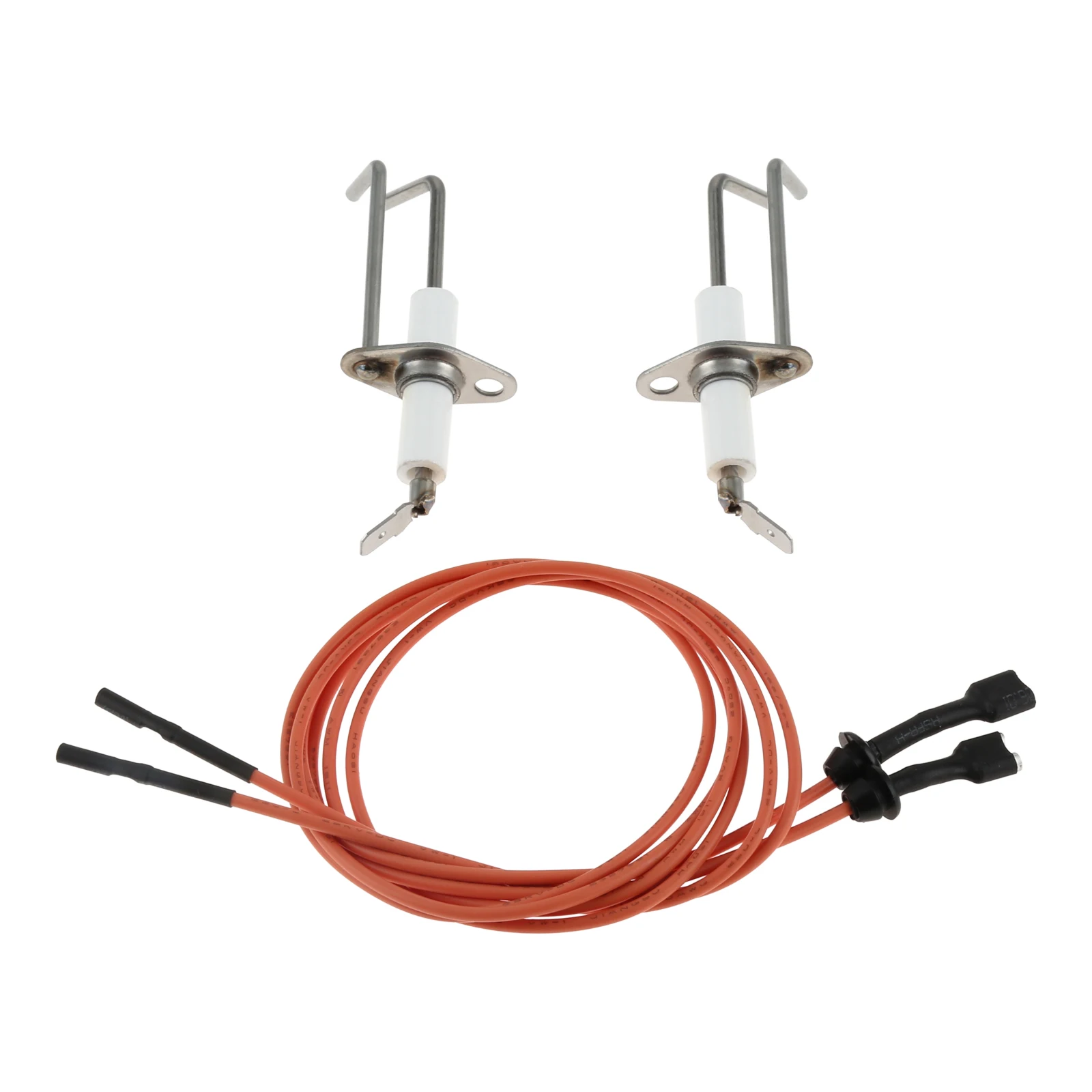 Flame Sensor Igniter Sensing Rod with 31.5" High Temperature Cable Wire Kit 62-24164-01 for RV Furnace/Ovens/Grill Water Heaters