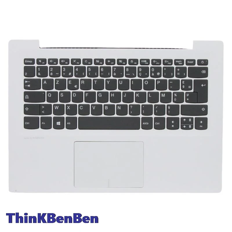 

Французская белая клавиатура верхний корпус для рук чехол для Lenovo Ideapad 320S 14 14IKB 5CB0N78308