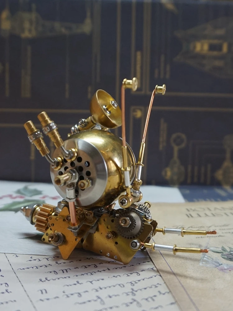 SteampunkCoolSnailModelMechanicalInsectOrnamentsHighDifficulty