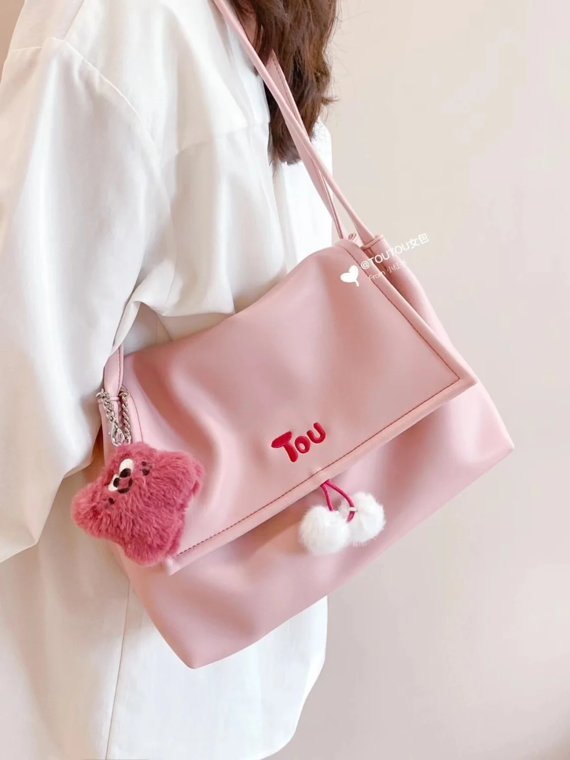 Miyagawa Female 2023 New Fashion Tote Bag Versatile Large Capacity Commuter Leisure Women's Bag Korean Underarm Bag 4