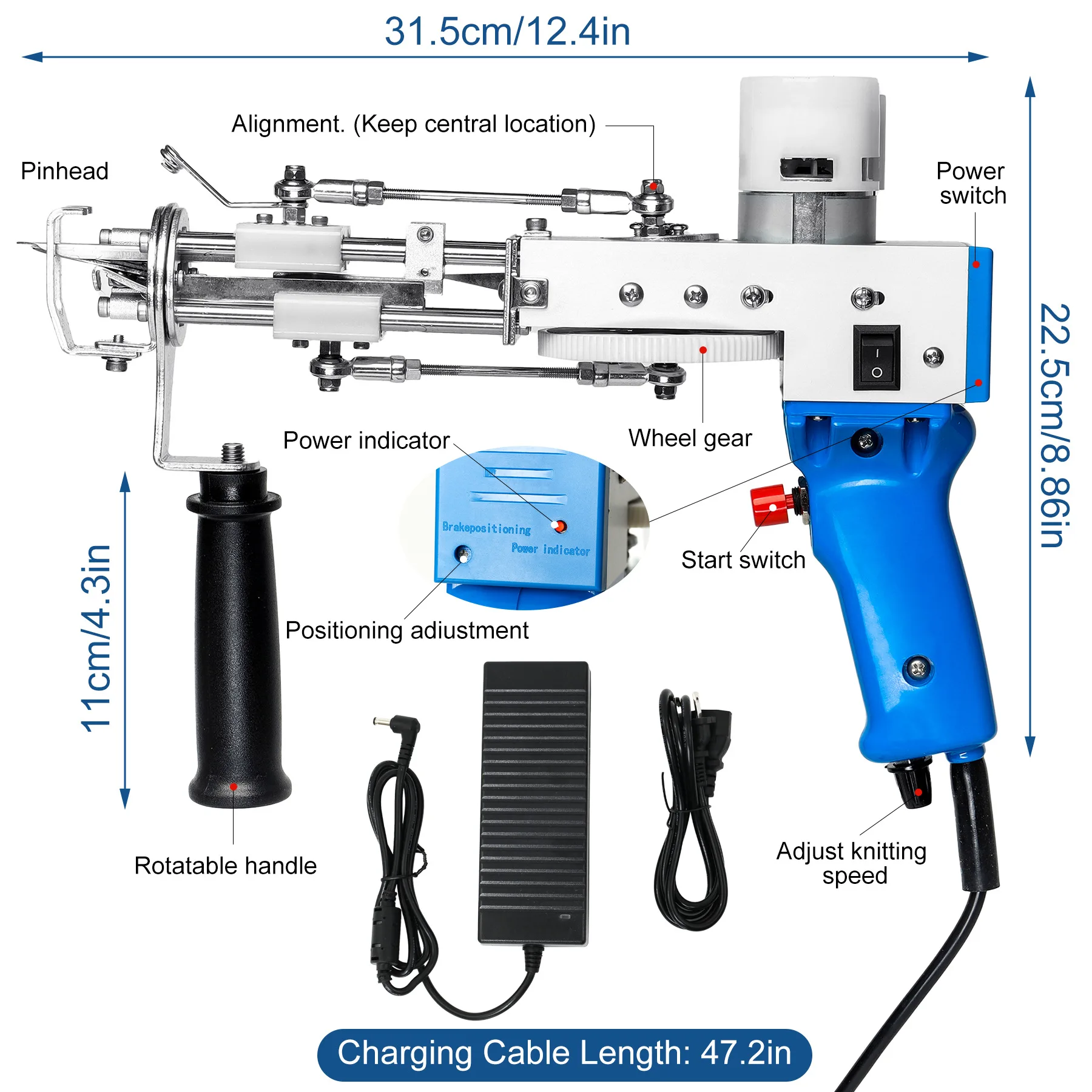 2-in-1 Tufting Gun 2