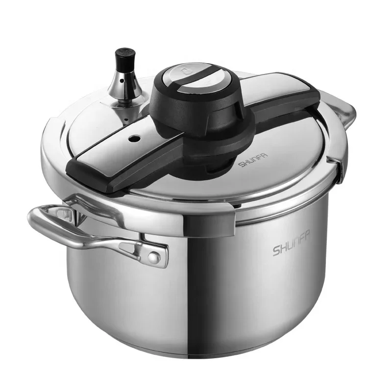 Promotional Small Capacity SS304 Safe 3.5L K01 Pressure Cooker With High Quality Push Button For Kitchen Hotel Restaurant Supply