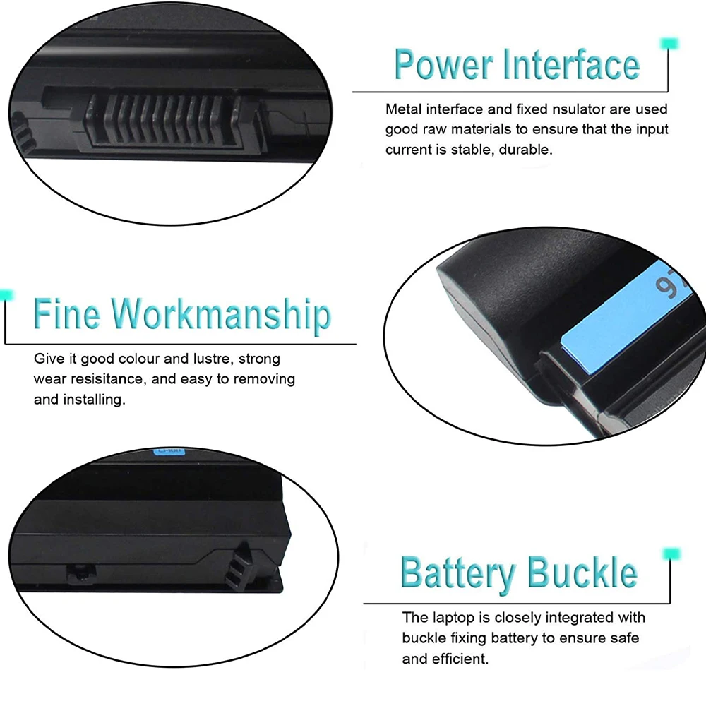 97WH 11.1V Laptop Battery For Dell E5420 E5430 E6120 E5520 M5Y0X E5530 E6420 E6430 E6520 8858x 3560 T54F3 T54FJ 8P3YX laptop battery