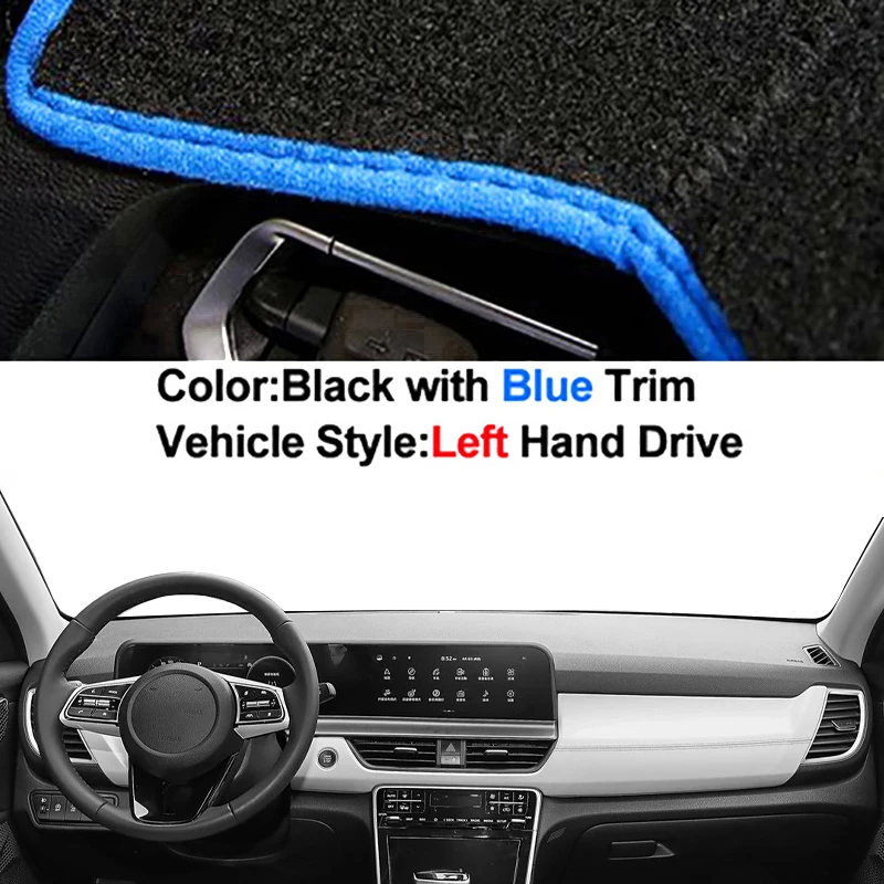 Car Dashboard Cover Mat Für Kia Für Seltos Für SP2 2020 2021