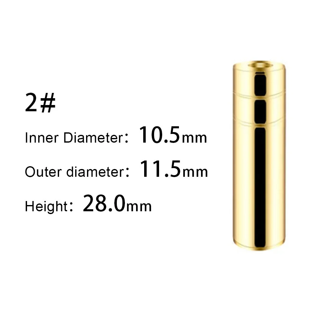 Für Kescher Gold Refit Teile 10 ~ 15mm bis m8 Fischernetz Stecker Angeln Kescher Gewinde adapter n e w – Detail 29