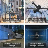 Drone GPS L600 PRO/L600 PRO MAX avec caméra HD professionnelle 4K, nacelle 3 axes, FPV 5G, moteur brushless et fonction d'évitement d'obstacles en option, Quadcopter 6