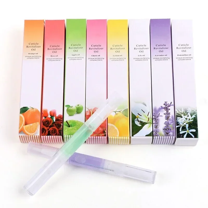 Nail Cuticle Oil Pen for Beauty Health Edge Pen Oil 5ml Nourishment Oil for Manicure Nailfinger Care Tools Finger Nail Treatment