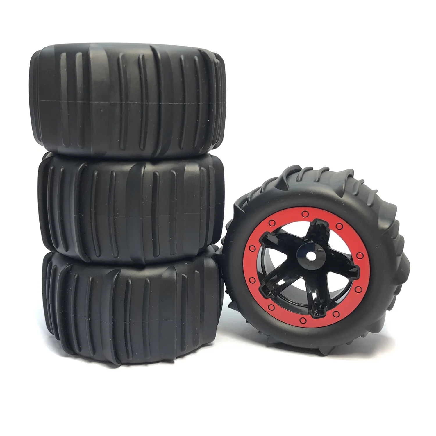 1:16 1:14 4WD Rc Auto 4 Stücke Schnee Sand Reifen Anti Slip Gummi für SCY SG116 16103 16101 16102 MJX ZWN WPL Geländewagen Wltoys – Detail 6