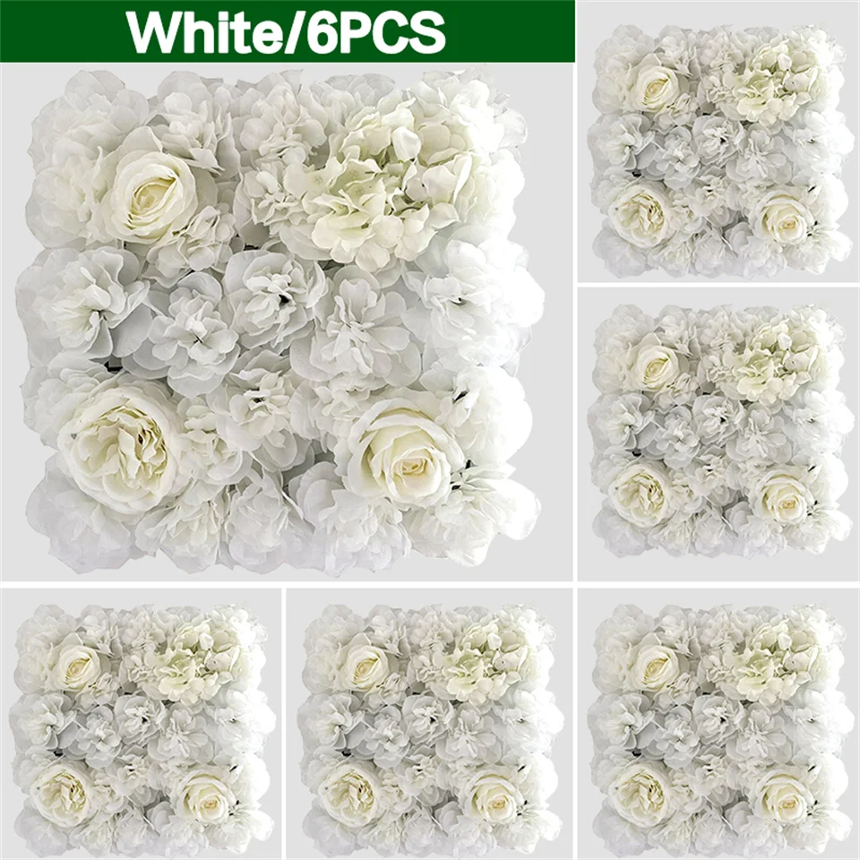 Flower Backdrop, Faux Roses para Wall Party,