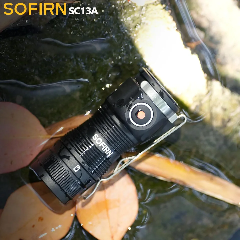Sofirn SC13A Mini EDC LED Flashlight 1300 Lumens