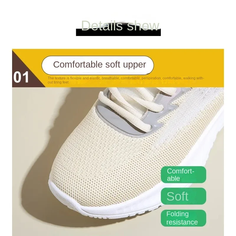 2024 Sneakers Women Sports Shoes Fashion Lightweight Gym Casual Running Shoes Summer Breathable Walking Athletic Female Footwear 4
