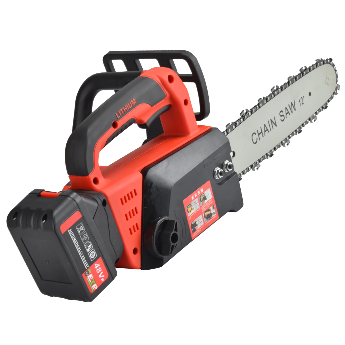 Factory Garden-used 12 Inch Handheld Mini Cordless Power Hand Saw Machine Wood Cutting Electric Tool