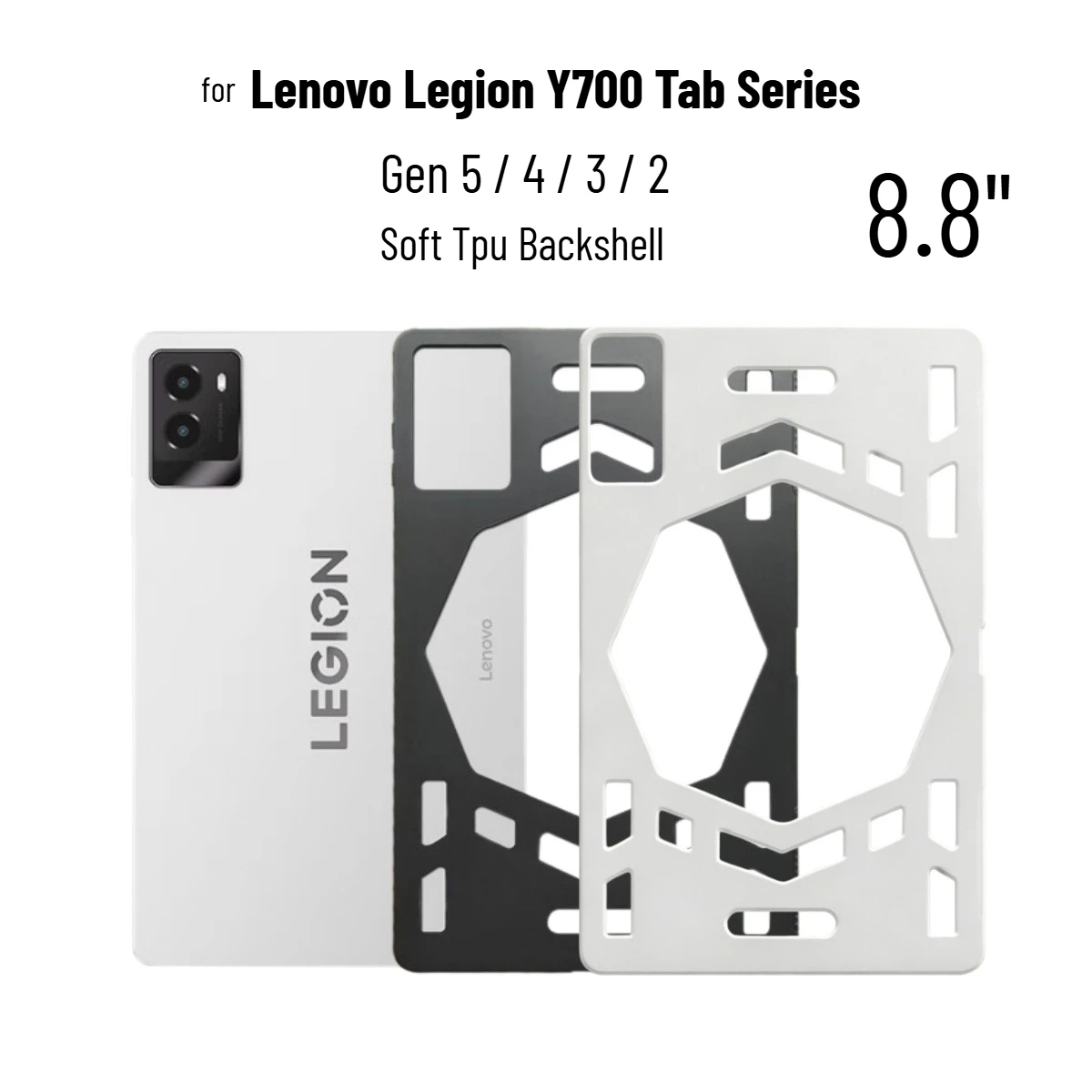 Premium Flip Case with Soft TPU and Hollow Cooling Design - Shockproof, Non-Slip Back Cover