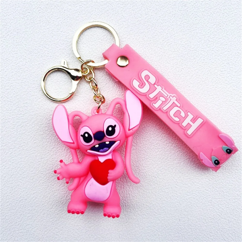 MINISO スティッチ キーホルダー Unbox a vinyl plush keychain inspired by Disney's Stitch
