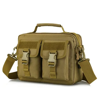 Small USB Tactical Handbags Military Bag Men's Messenger Sport Crosscody Bags Sling Single Shoulder Camping Hiking Bag Daily Bag