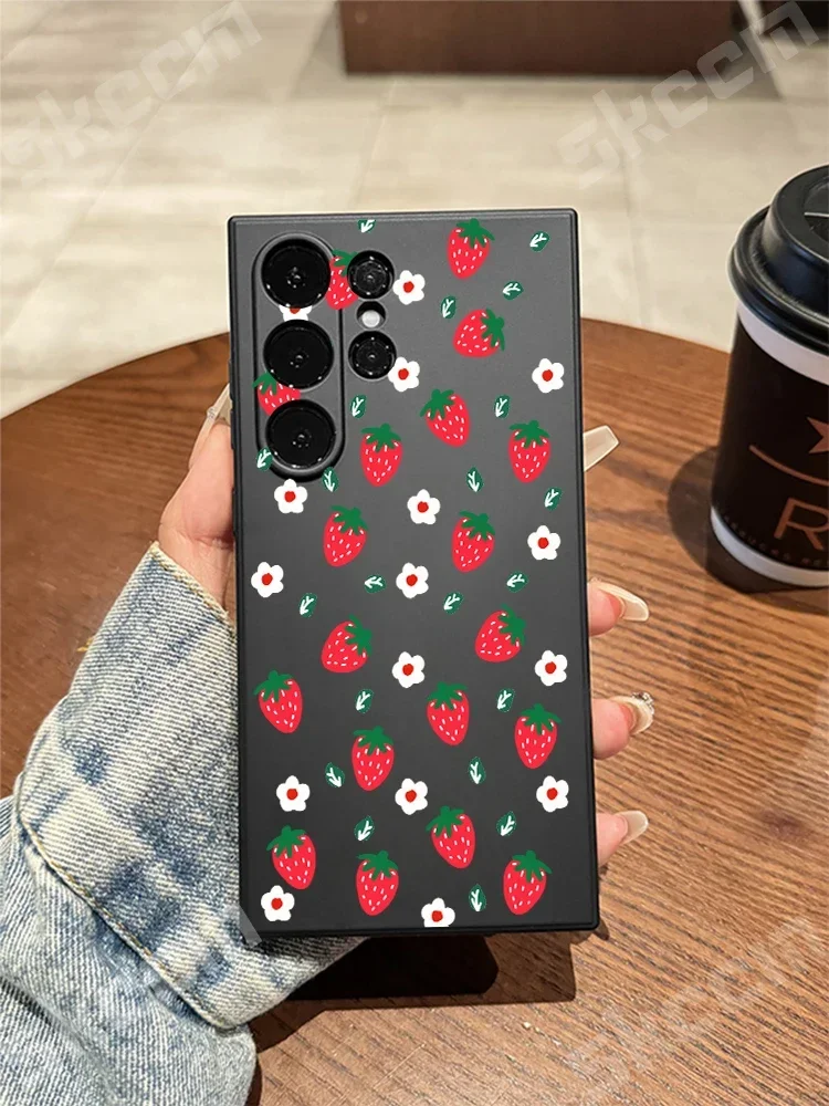 Strawberry Pattern Phone Case Cover