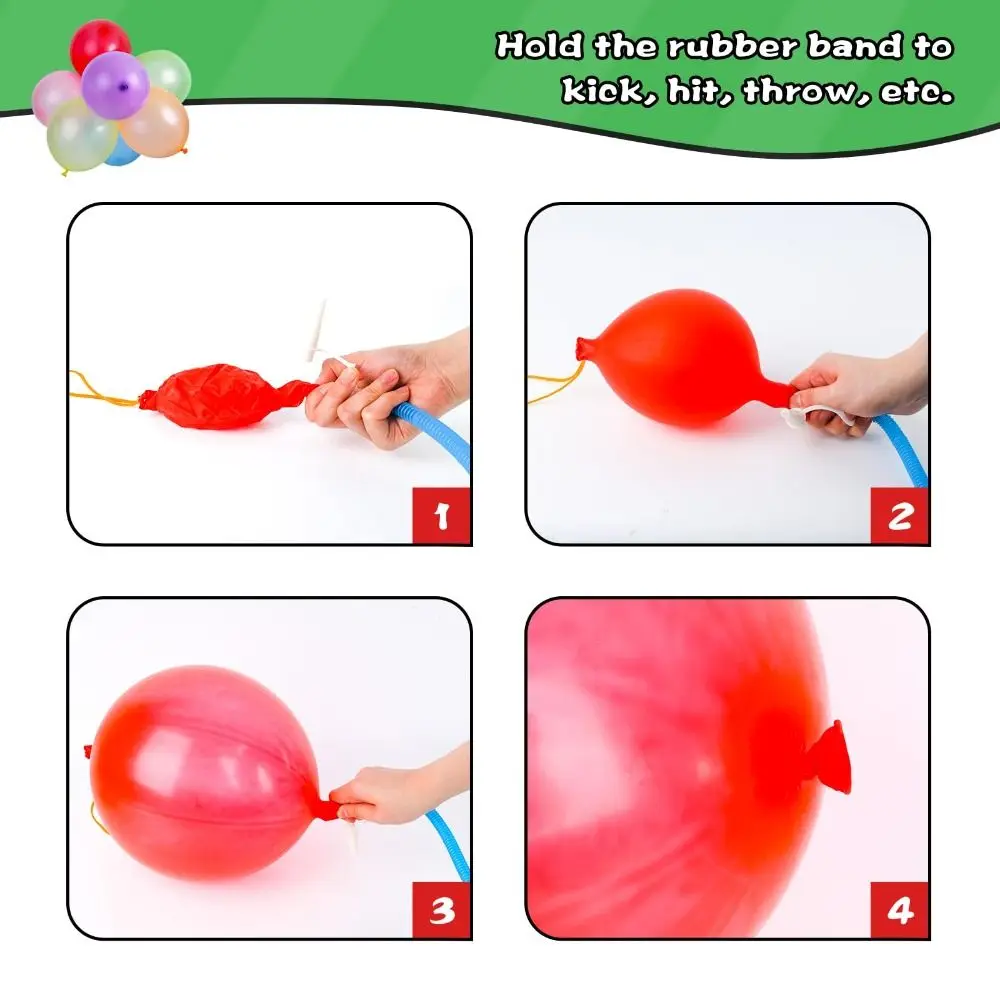 10Pcs Heavy Duty Punch Bounce Balloons Party Favors 18 Inch
