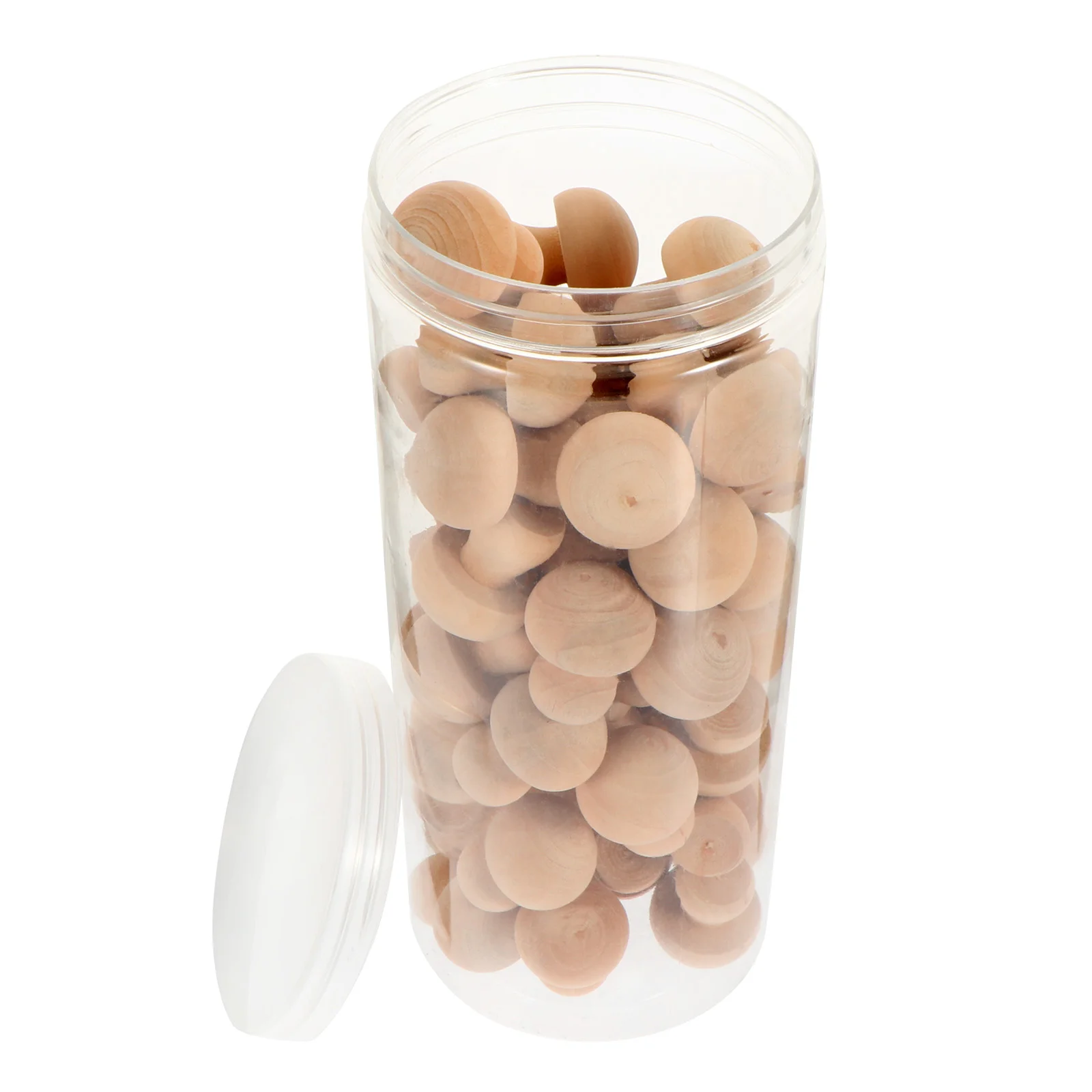 

Wooden Mushroom Set Natural Unfinished Wood Mushrooms Shapes Mushroom Figurines Mini Wooden Peg Dolls