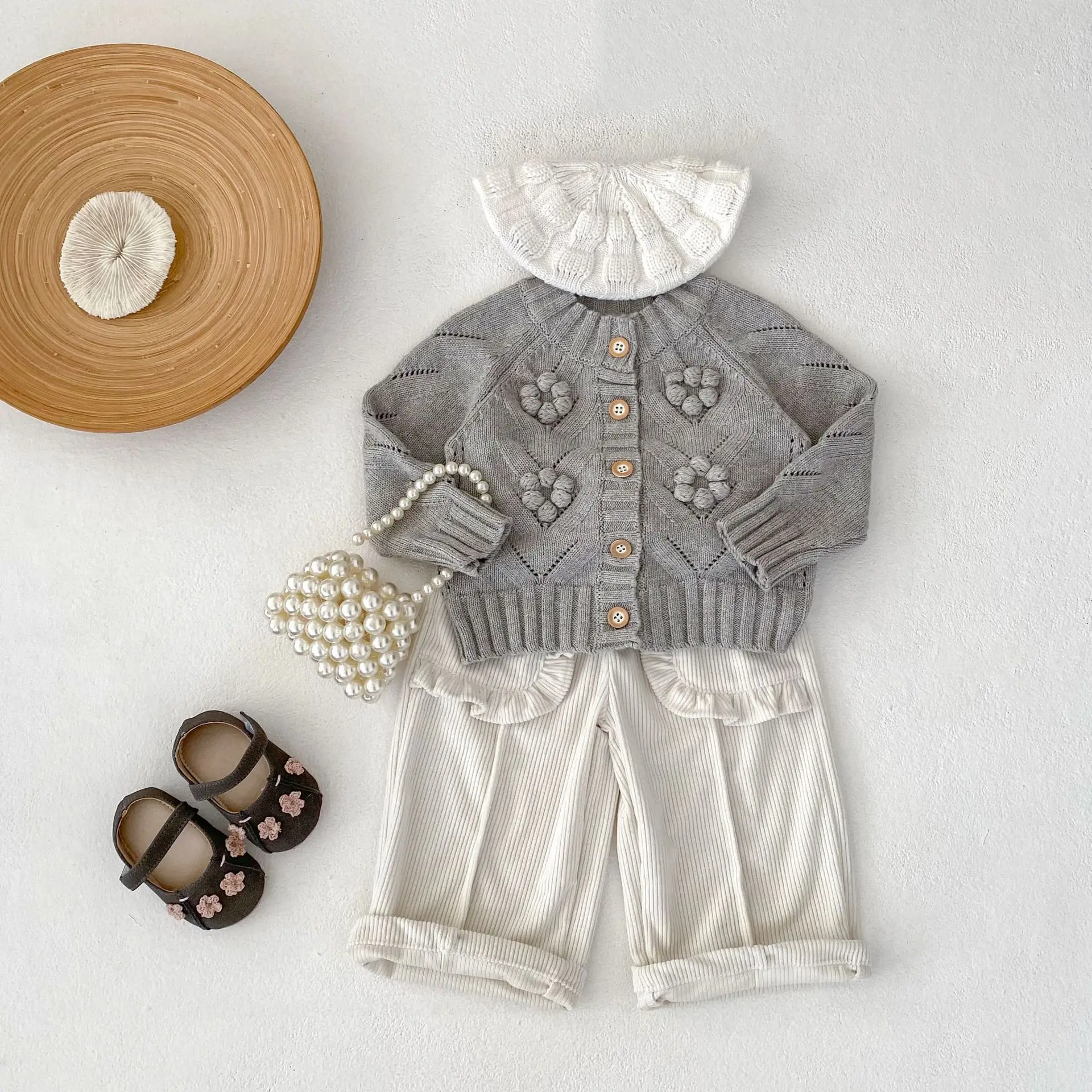 Handmade Baby Girls Knitwear Sweaters